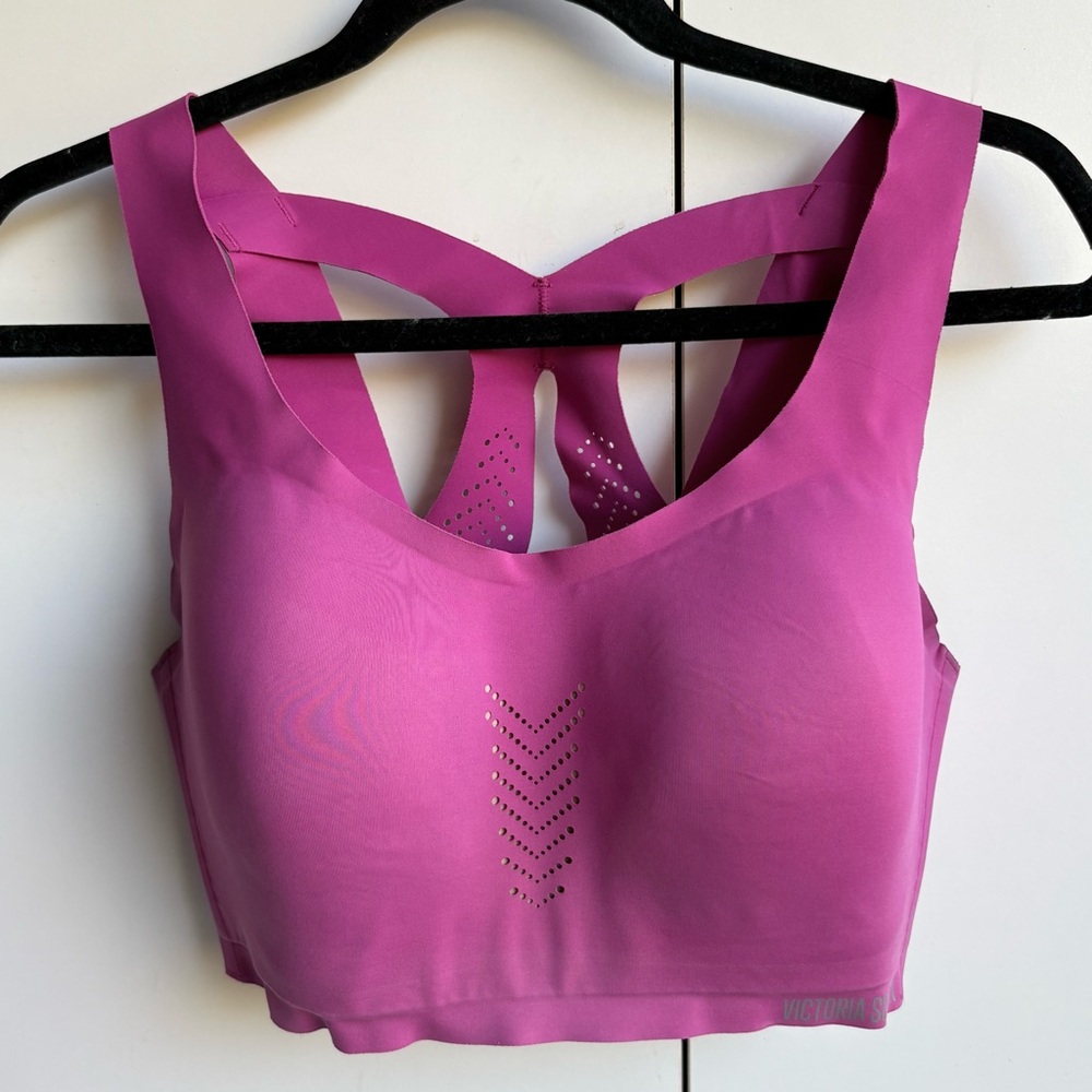 Victoria’s Secret Angel Max Women's High-Impact Sports Bra, Pink, Sz. 38D